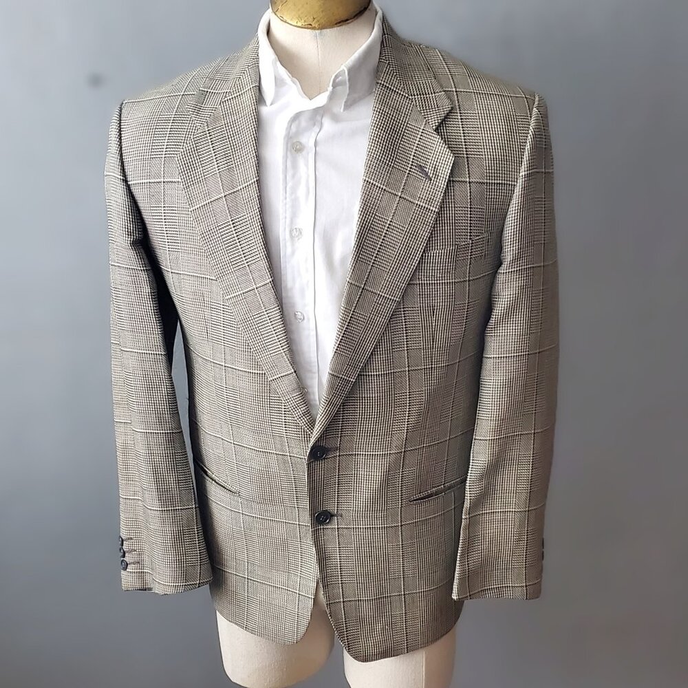 Vintage Ungaro Uomo Houndstooth Sport Coat